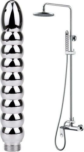 Aluminum shower enema - aluminum,