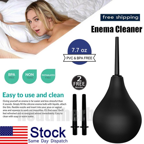Anal vaginal bulb douche enema - vaginal,